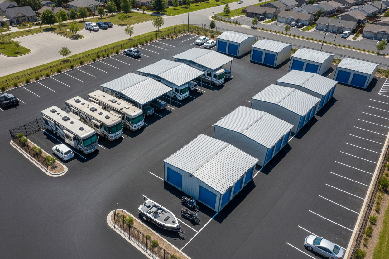 Indoor vs outdoor storage comparison