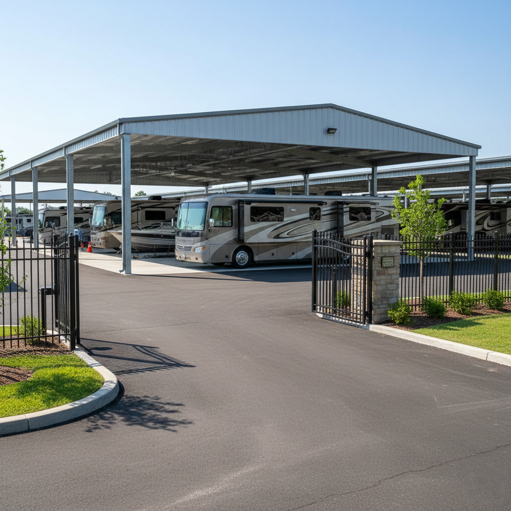 RV storage facility